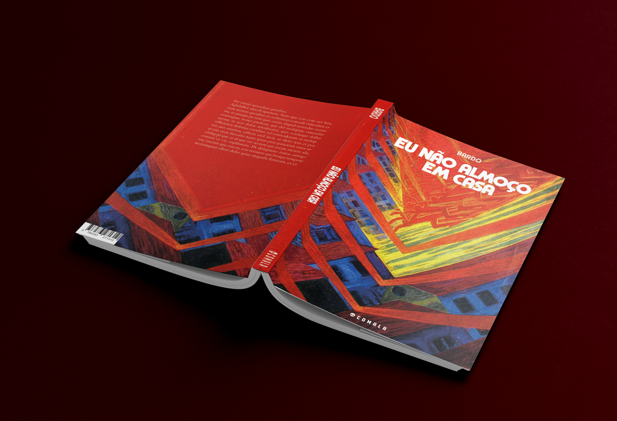 capa aberta do livro "Eu não almoço em casa"