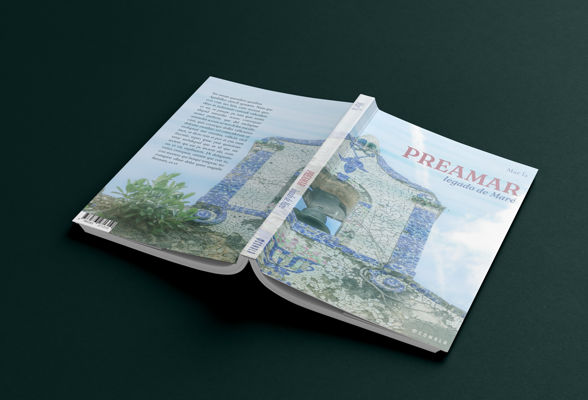 Preamar - capa do livro aberta