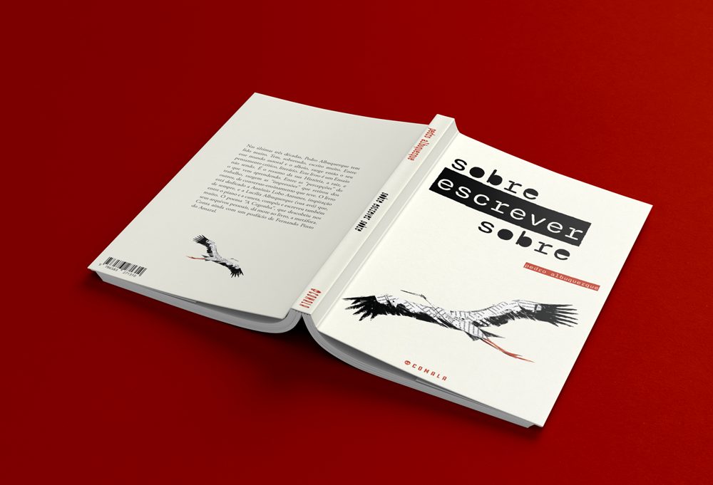 Capa aberta do livro Sobre escrever sobre