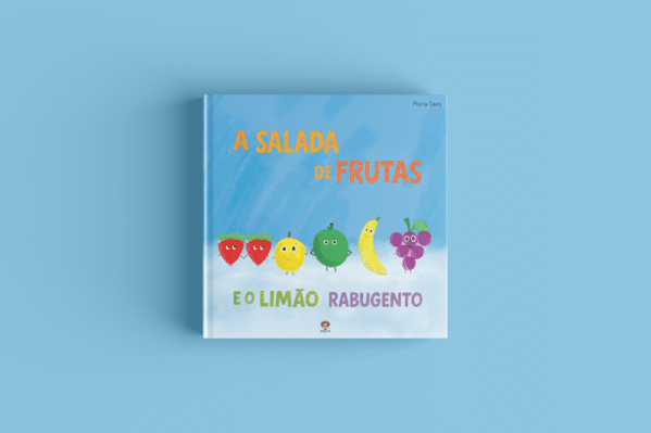 Capa do livro A salada de frutas e o limão rabugento